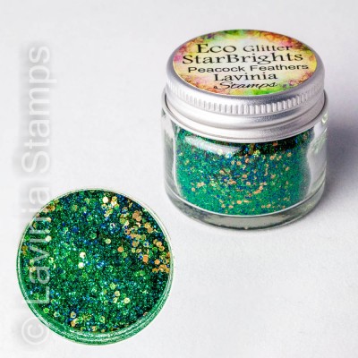 Lavinia - Eco Glitter couleur «Peacock Feathers» 13.5gramme